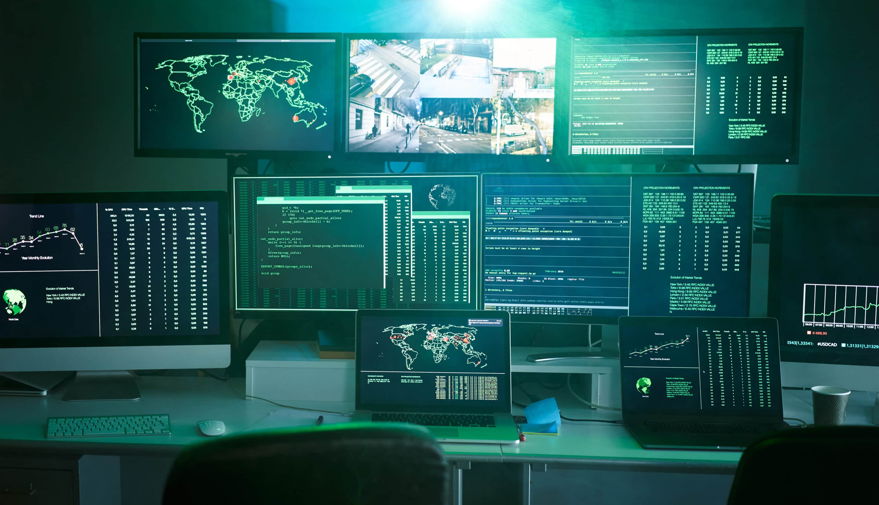 Digital threat monitoring center